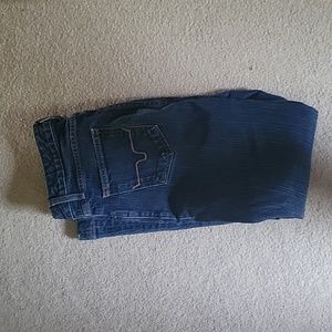 Kimes ranch Womens Jennifer jeans ring spun denim blue jeans size 6/32 western